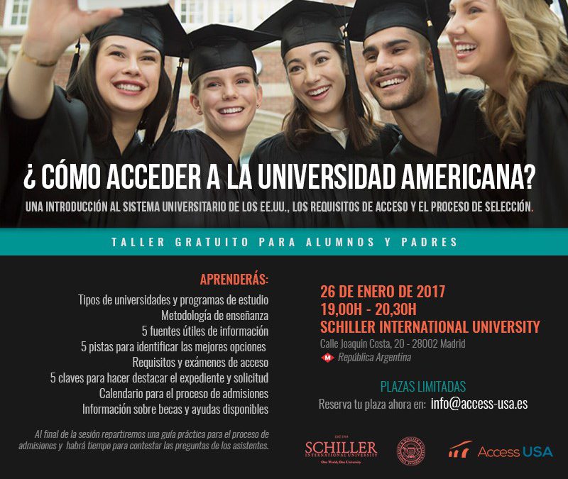 Las claves de acceso a una universidad de los EE.UU.