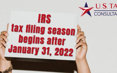 2022 tax filing season begins after January 31.  Tax Refund should be expected in two or three weeks.